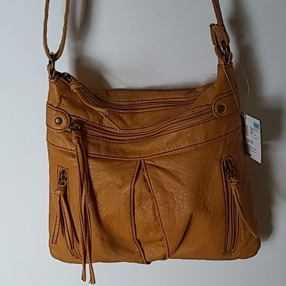 Bag, Crossbody, Tan - Picture 2 of 5